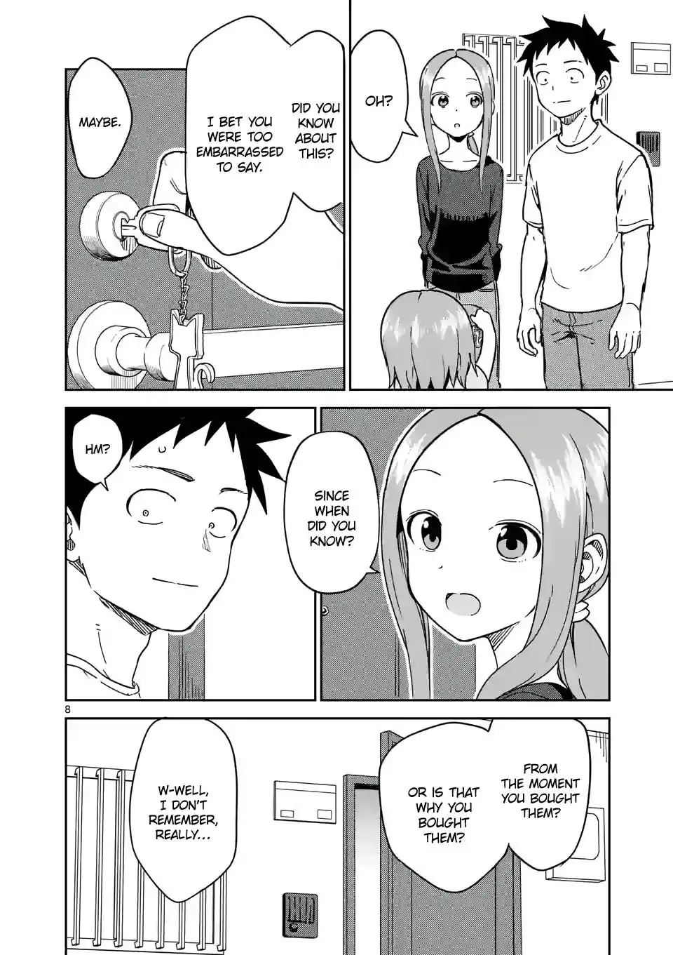 Karakai Jouzu no (Moto) Takagi-san Chapter 239 8